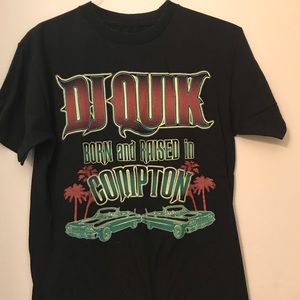 DJ Quik Black T Shirt M Born & Raised in Compton